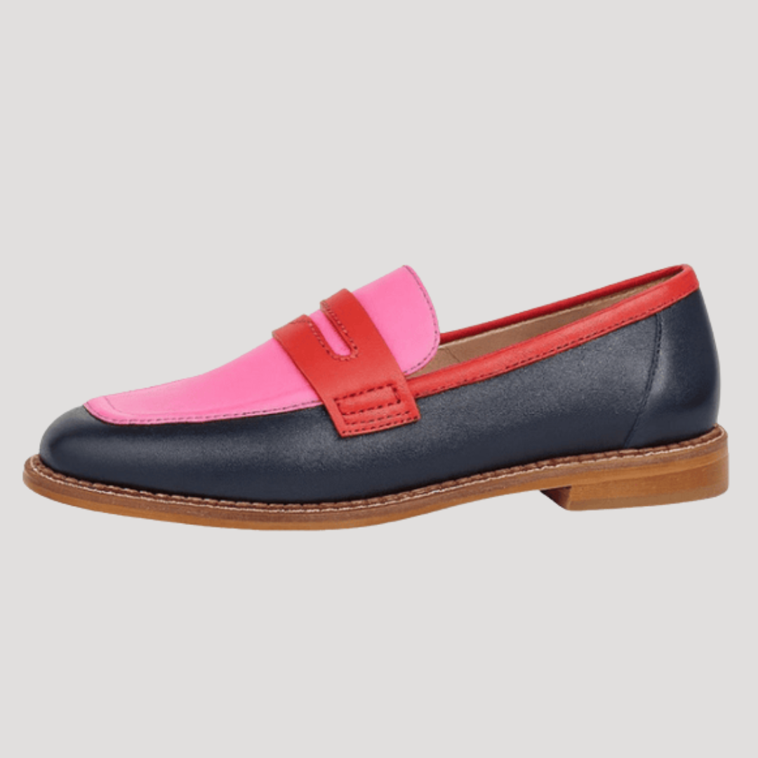 Loafers met kleurcontrast voor elke dag