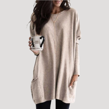 Casual trui met geometrisch motief