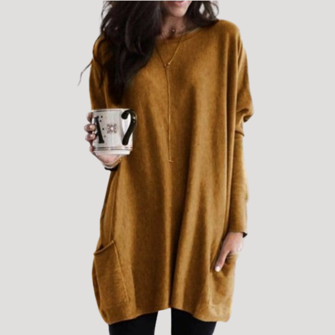 Casual trui met geometrisch motief