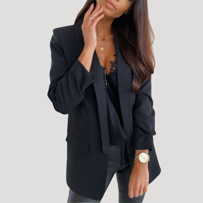 Casual blazer met nette uitstraling