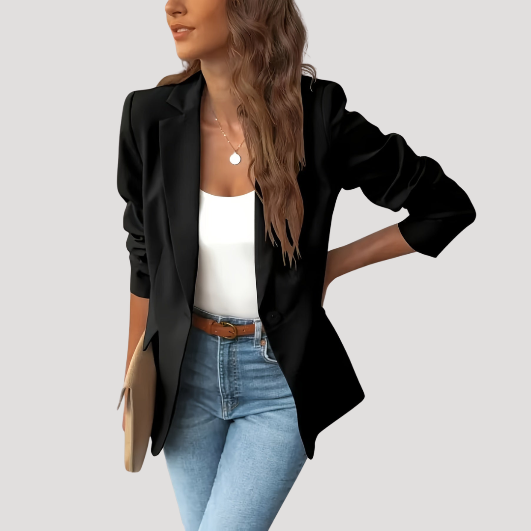 Getailleerde blazer voor chic casual looks