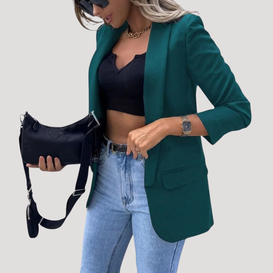 Casual blazer met nette uitstraling