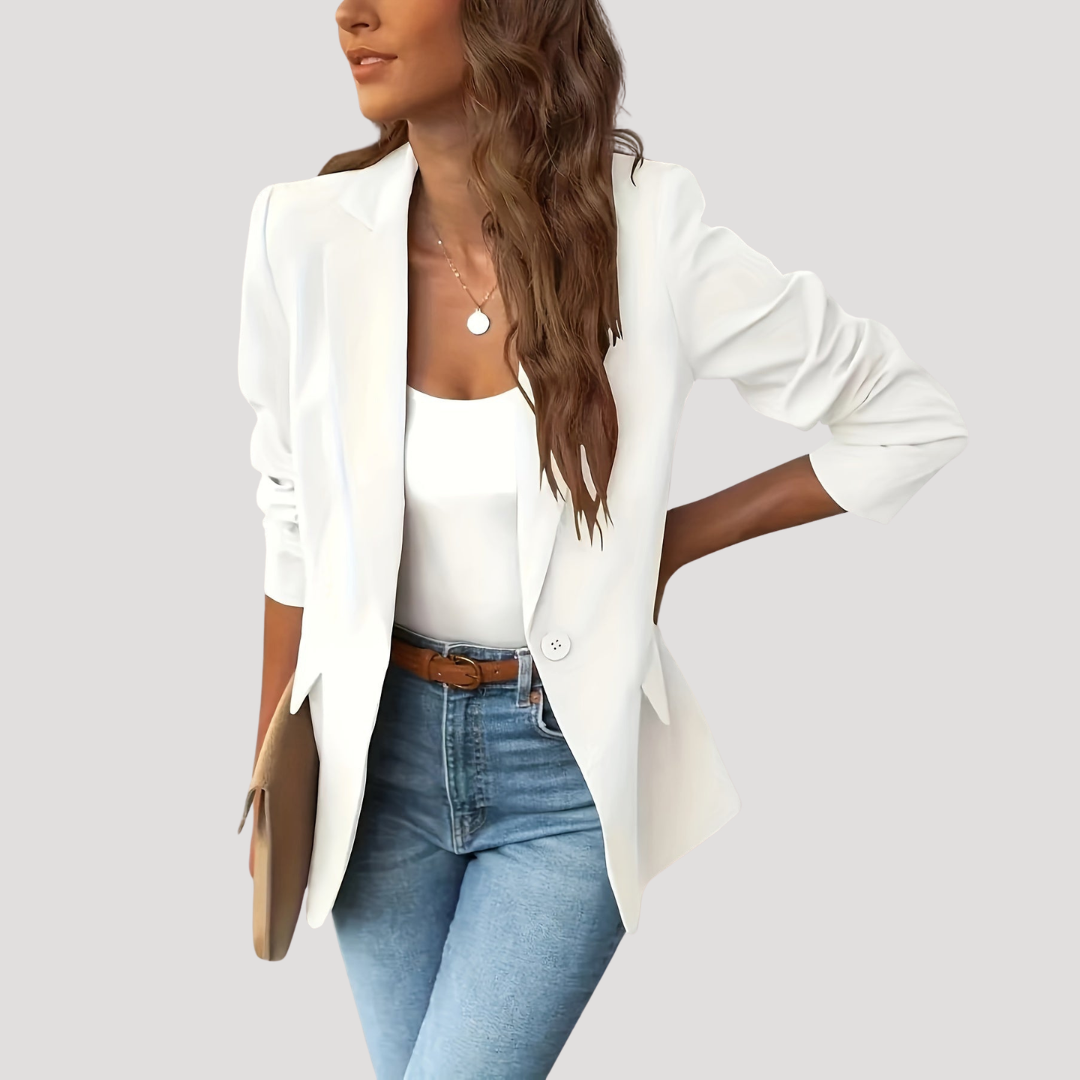 Getailleerde blazer voor chic casual looks