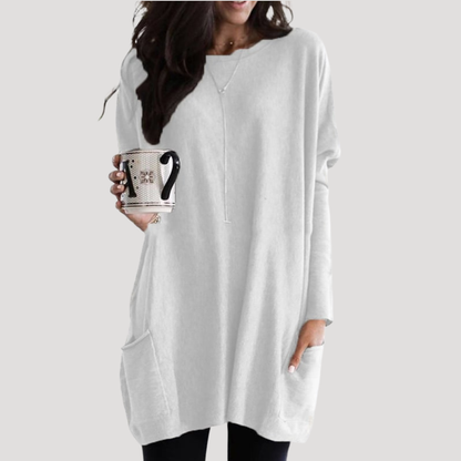 Casual trui met geometrisch motief