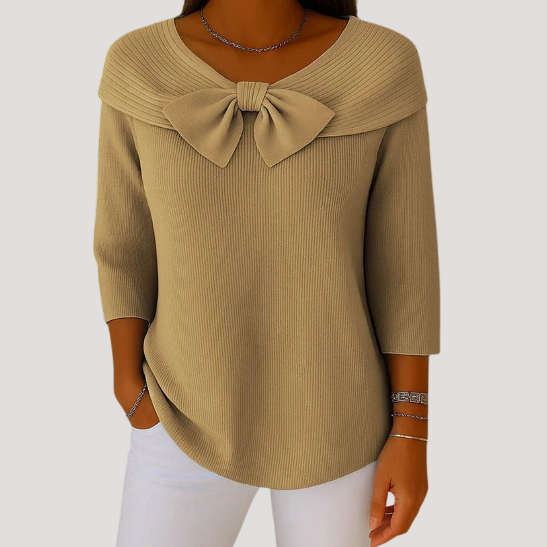 Elegante trui met strik