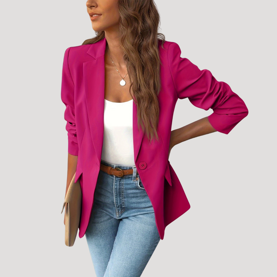 Getailleerde blazer voor chic casual looks