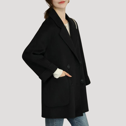 Oversized double-breasted blazer