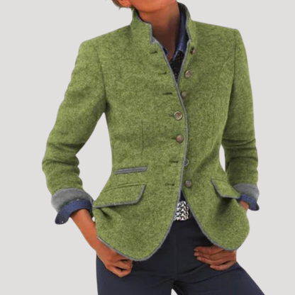 Vintage blazer met knoopsluiting