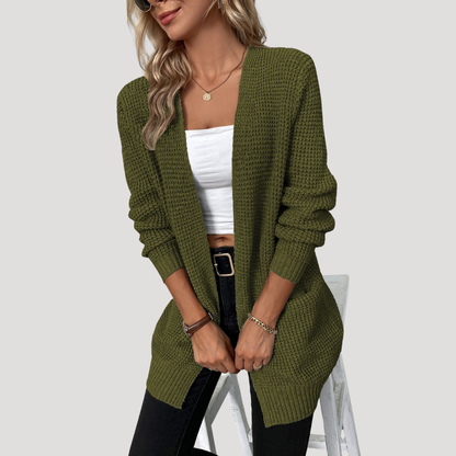 Casual vest met open voorkant