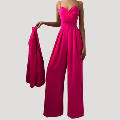 Jumpsuit met soepel vallend model