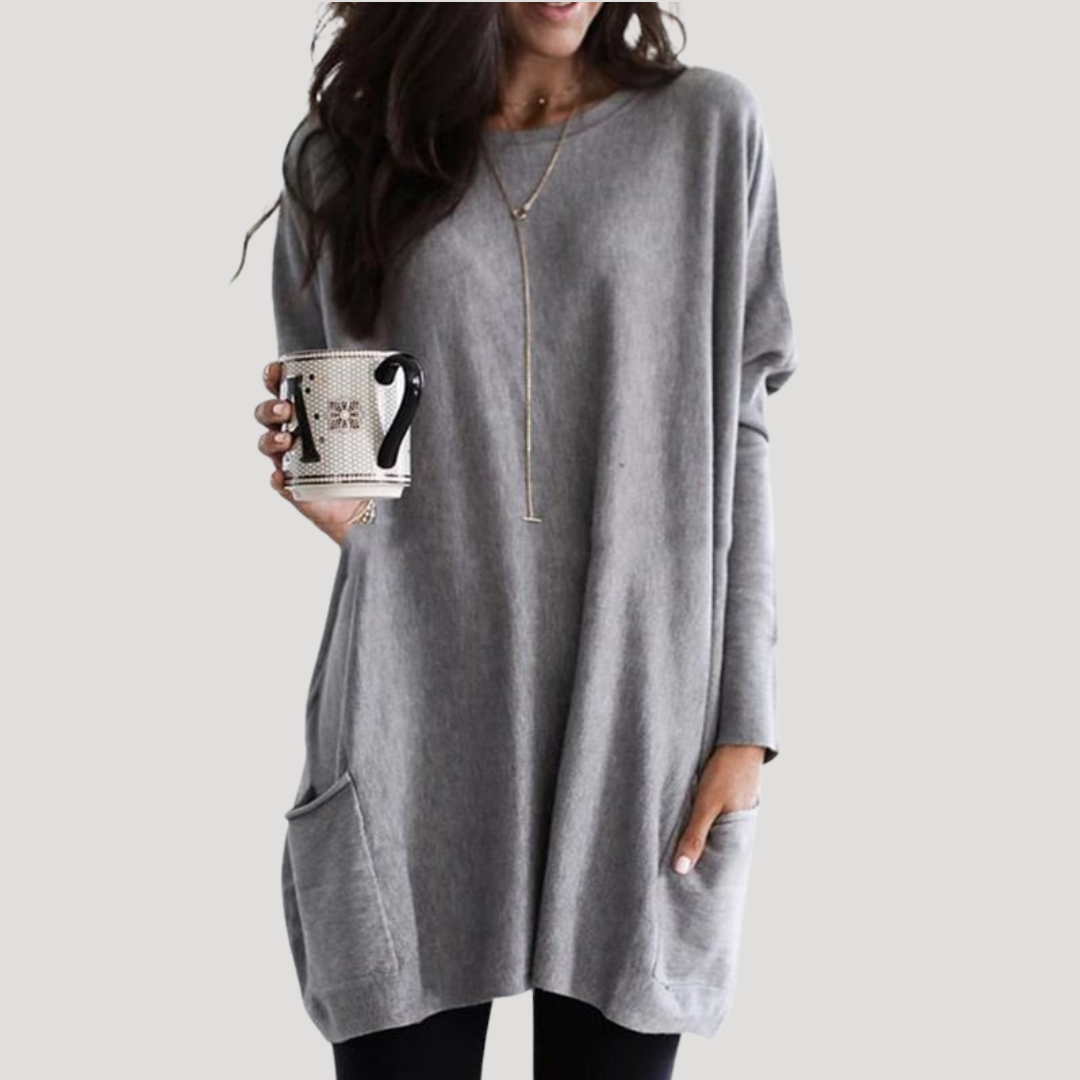 Casual trui met geometrisch motief