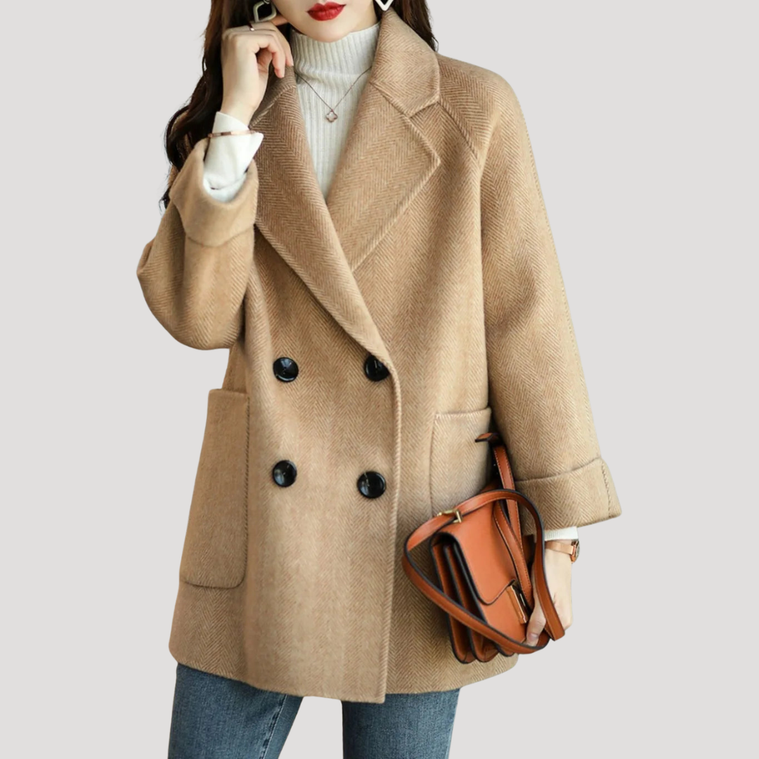 Oversized double-breasted blazer