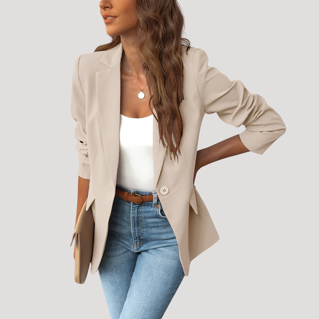 Getailleerde blazer voor chic casual looks