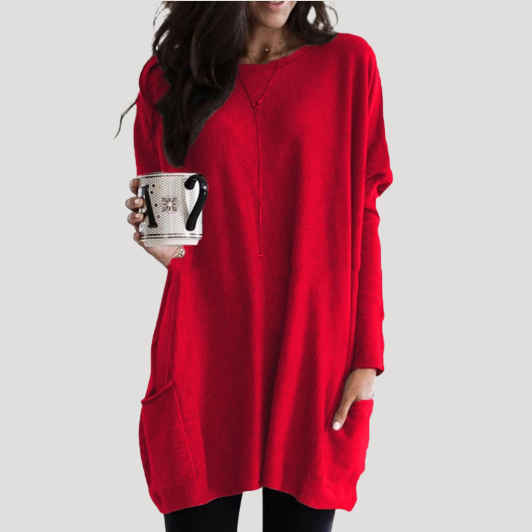 Casual trui met geometrisch motief