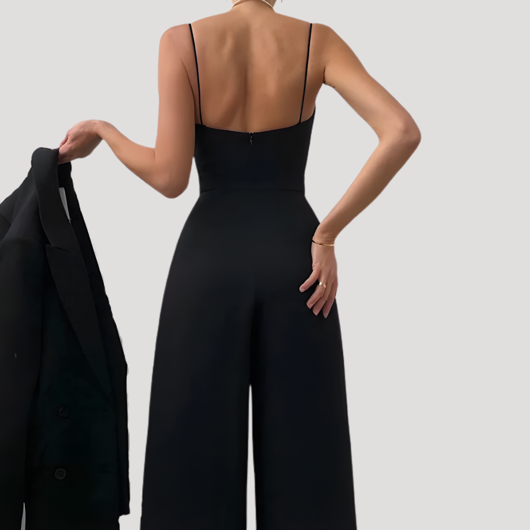 Jumpsuit met soepel vallend model