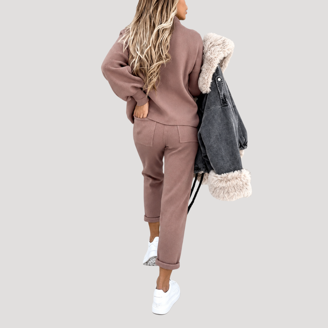 Set met top en broek voor onderweg