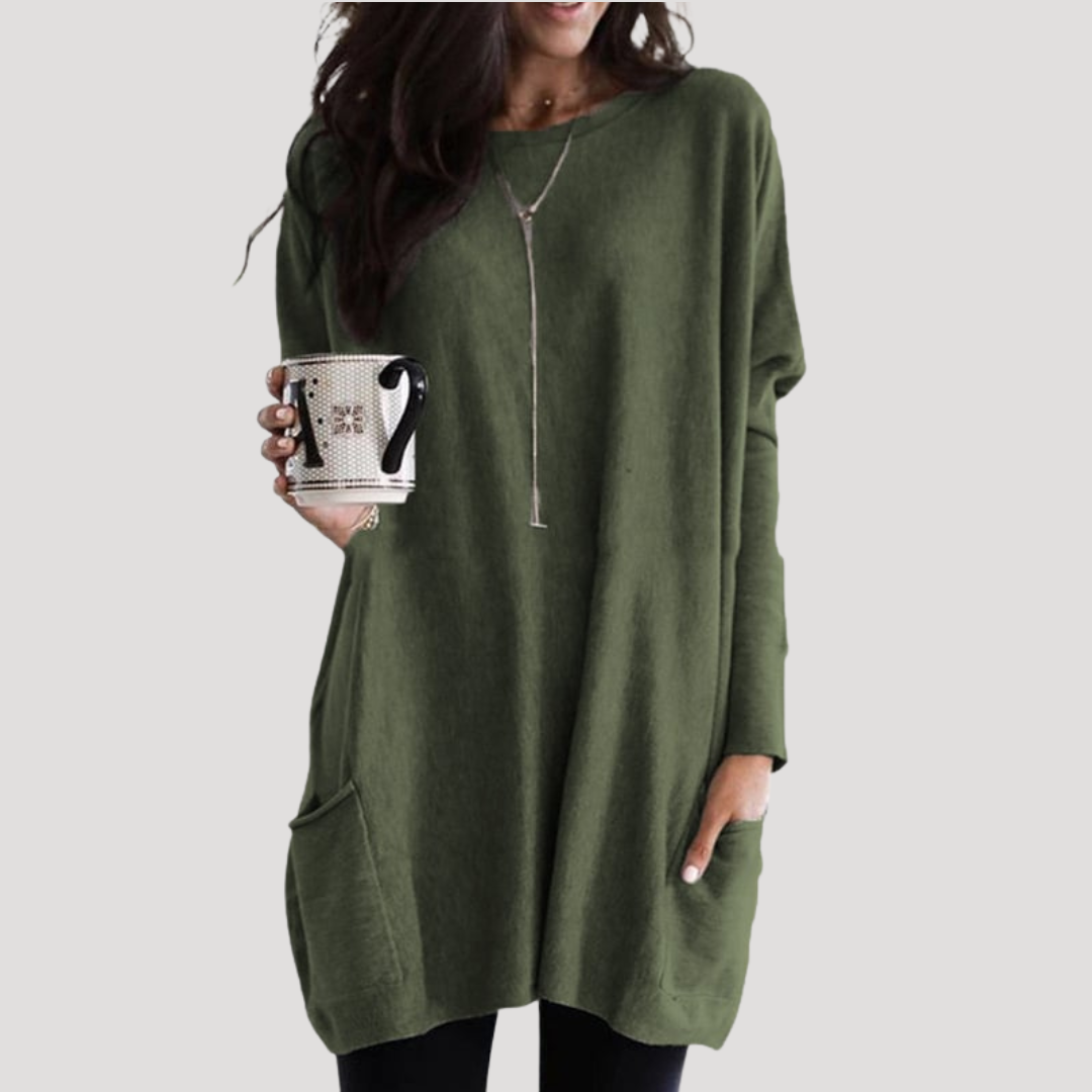 Casual trui met geometrisch motief