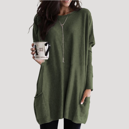 Casual trui met geometrisch motief