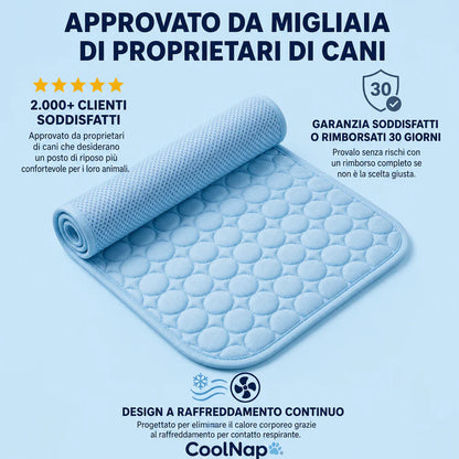 Title Il tappetino che resta fresco — anche dopo ore sotto il tuo cane.