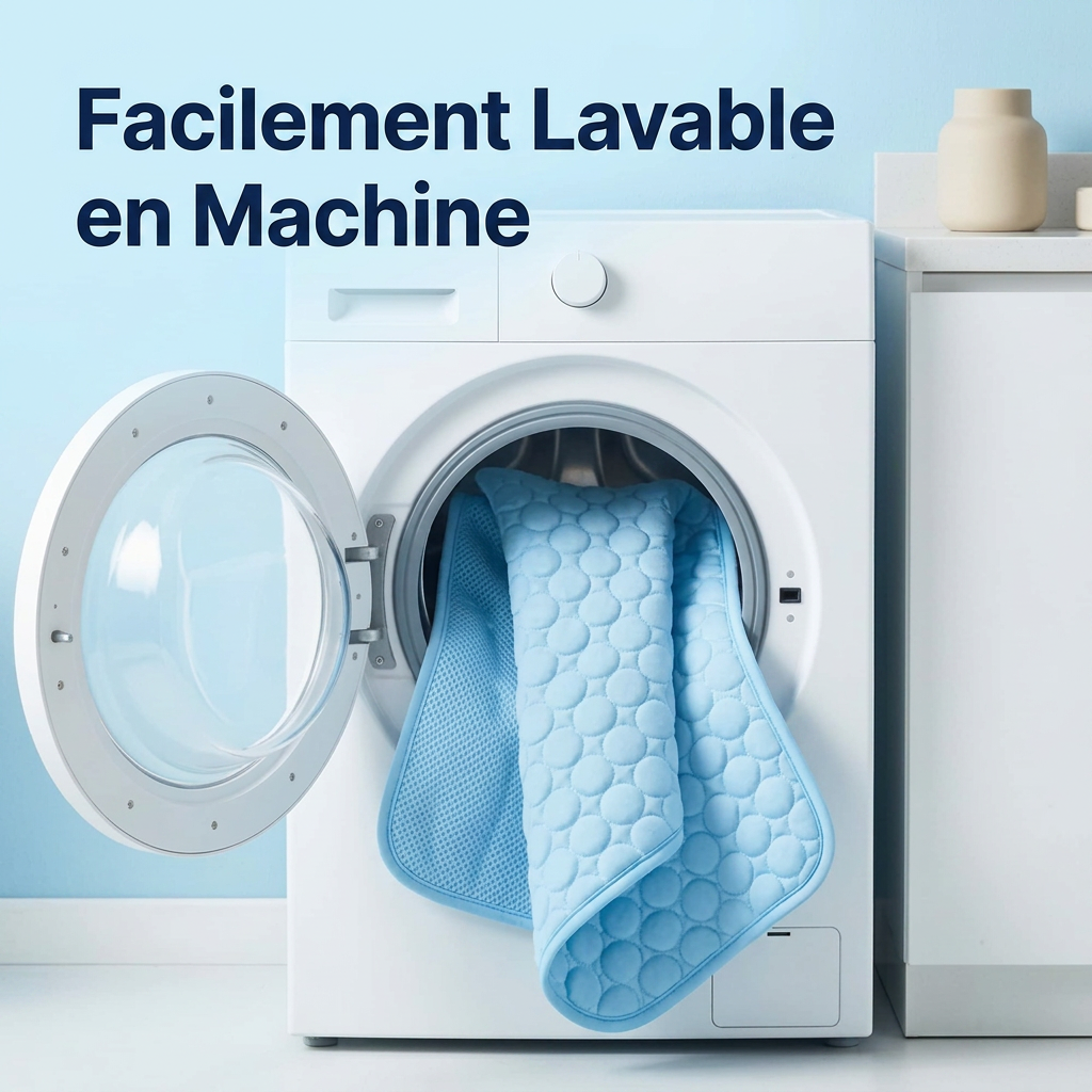 Le tapis qui reste frais — même après des heures sous votre chien.